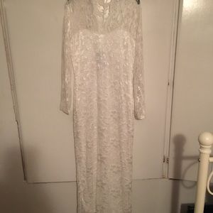 Beautiful Long Lace Dress Never worn
